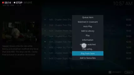 How to cast video from phone to TV via Kodicast