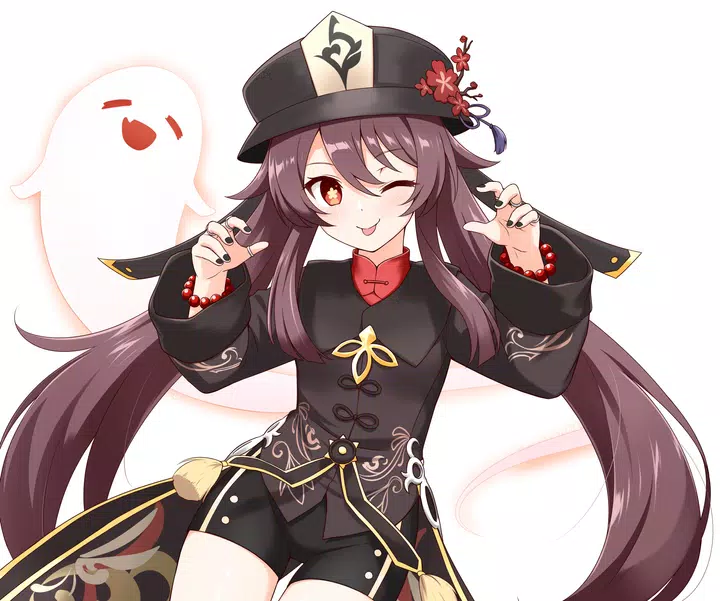 「原神」胡桃ちゃんのデスクトップ用とスマホ用壁纸まとめ