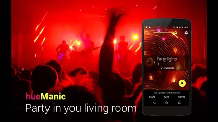 hueManic (your Philips HUE made dynamic)